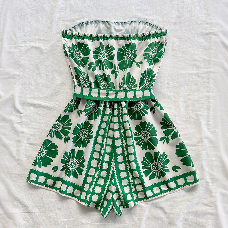 Josie – Chic Summer Tube Top Jumpsuit