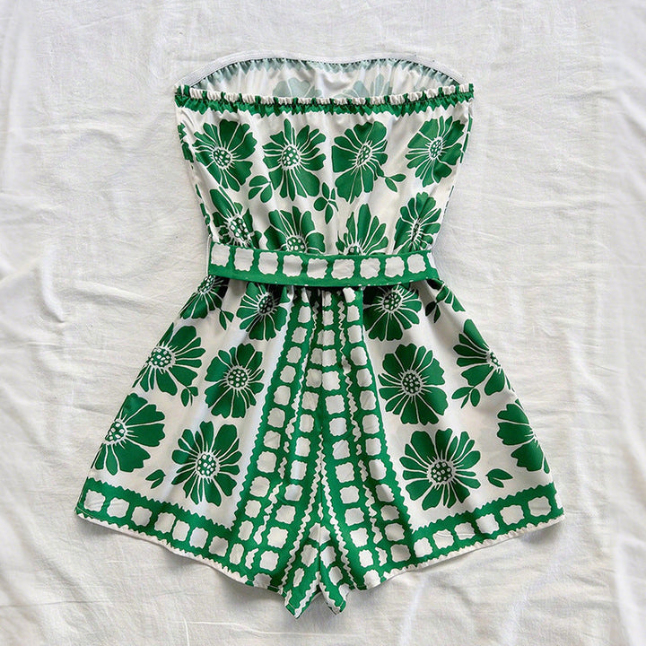 Josie – Chic Summer Tube Top Jumpsuit