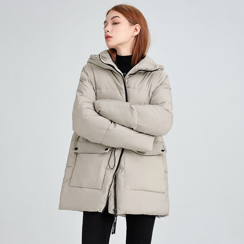 Betty – Chic Long Sleeve Zip Crop Jacket