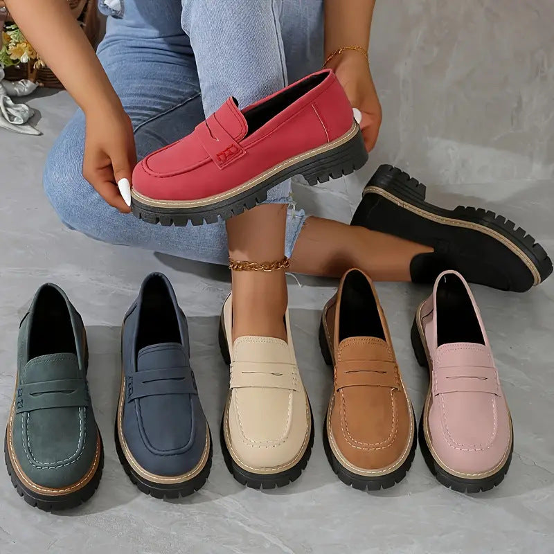 Betty – Classic Comfortable Slip-On Breathable Loafers