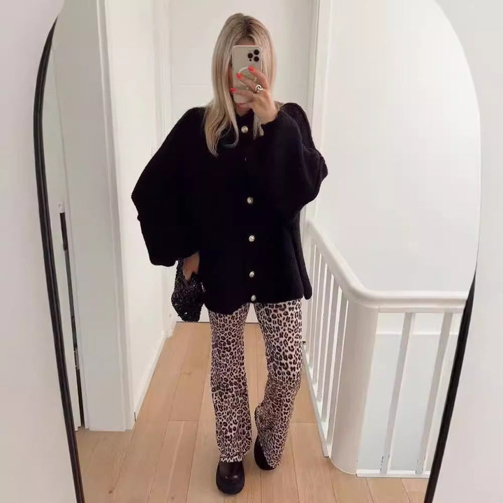 Gani – Classic Button-Up Long Sleeve Cardigan