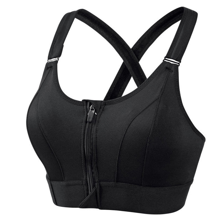 Pauline – Zip Front Sports Bra