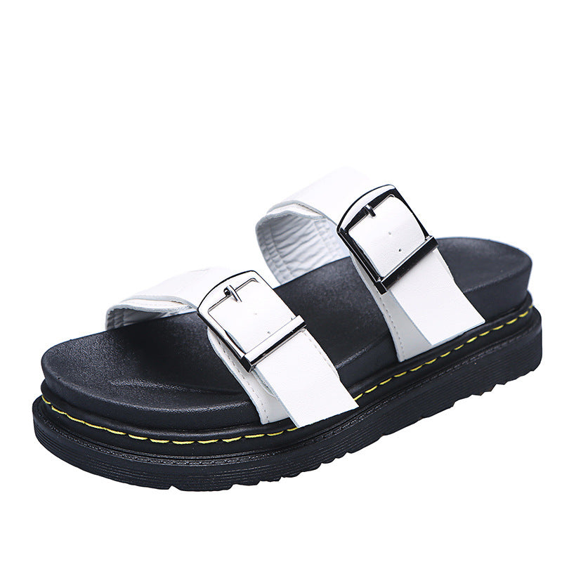 Jean – Comfort Buckled Summer Platform Sandals