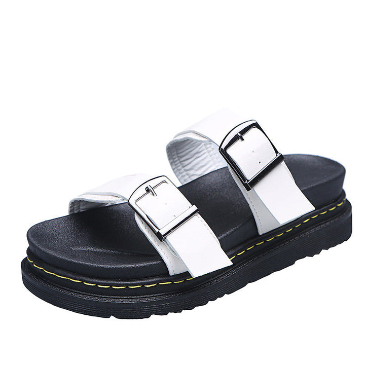 Jean – Comfort Buckled Summer Platform Sandals