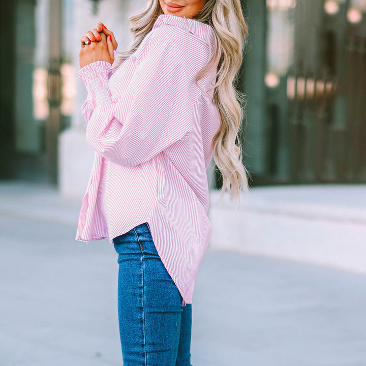 Jean – Casual V-Neck Blouse