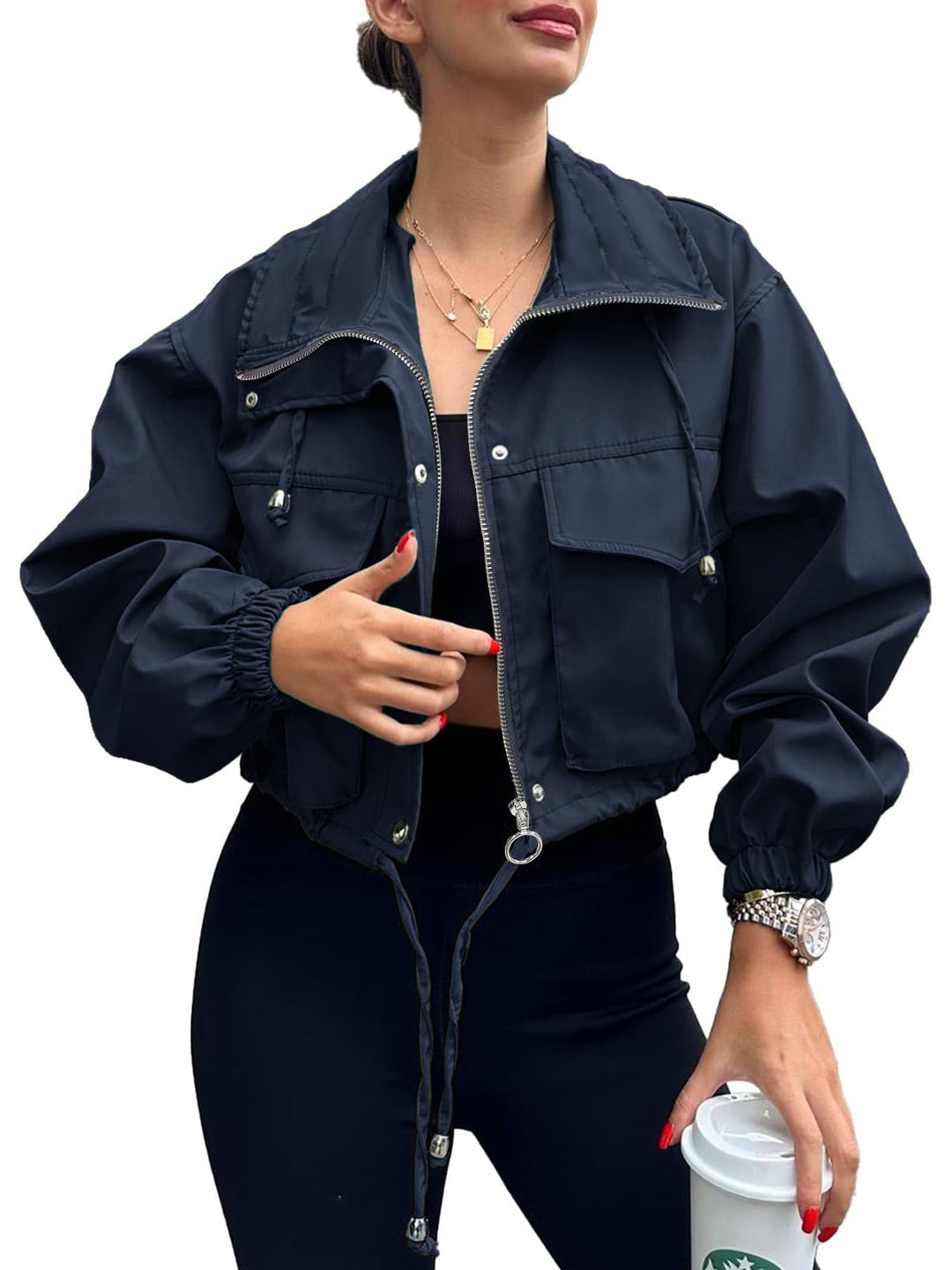 Susan – Casual Long Sleeve Collared Jumper