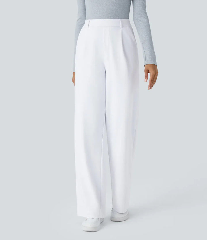 Monah – Casual Wide Leg Minimalist Trouser