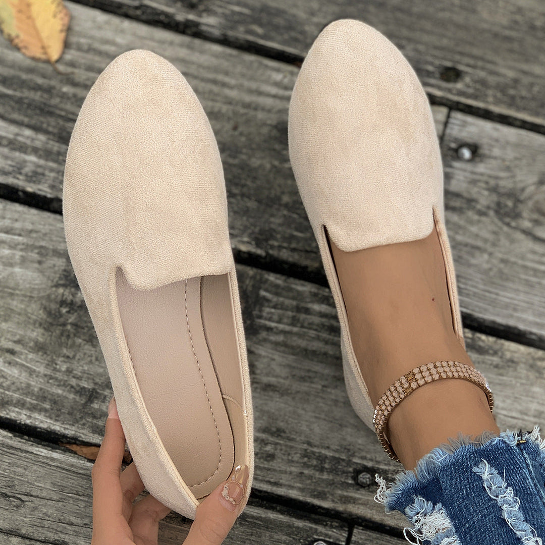 Josie – Casual Comfortable Pointed-Toe Flats