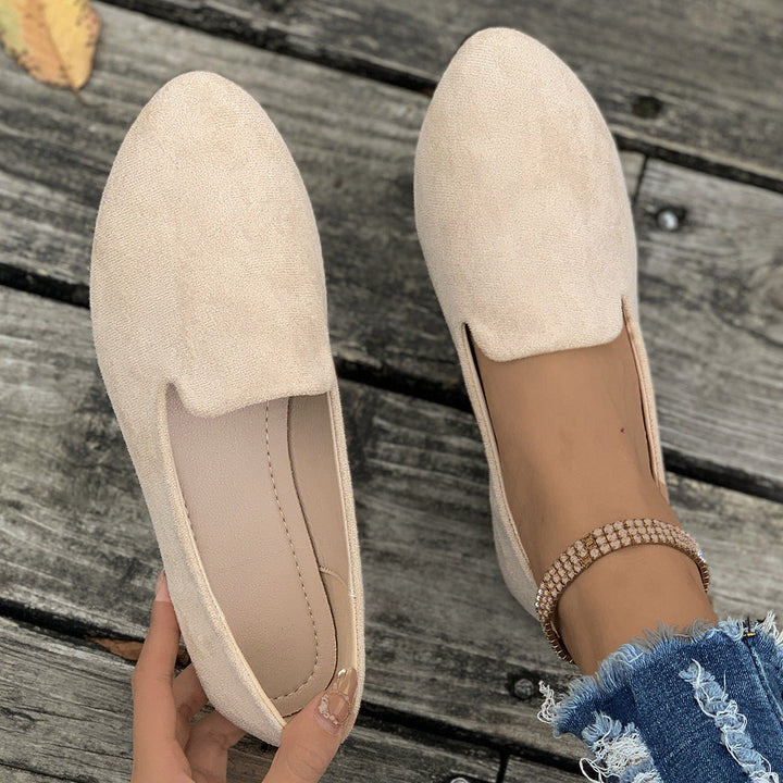 Josie – Casual Comfortable Pointed-Toe Flats
