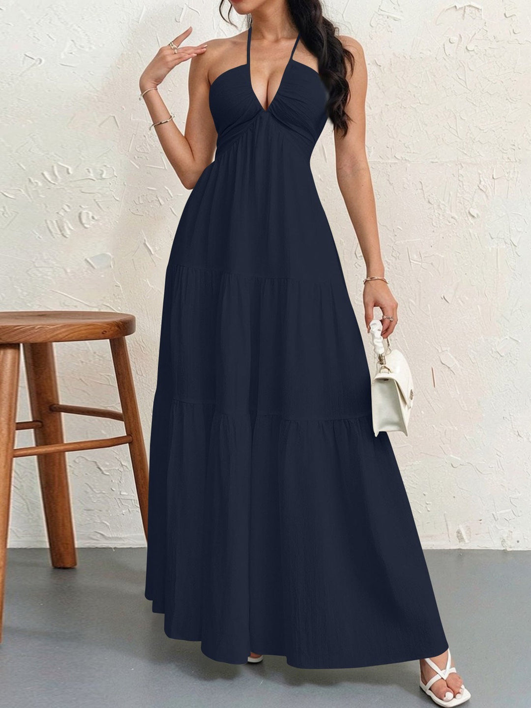 Nancy – Casual Loose Fit Sleeveless Summer Maxi Dress