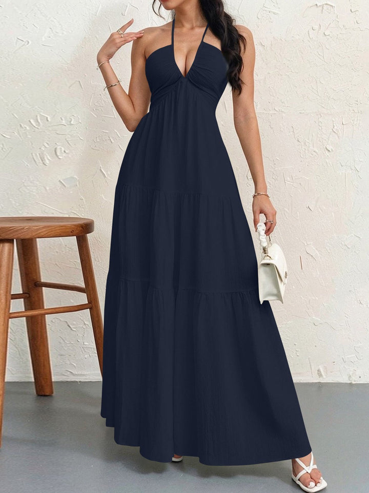 Nancy – Casual Loose Fit Sleeveless Summer Maxi Dress