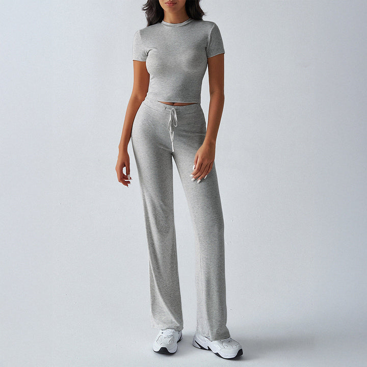 Teresa – Everyday Short Sleeve Crop and Jogger Set