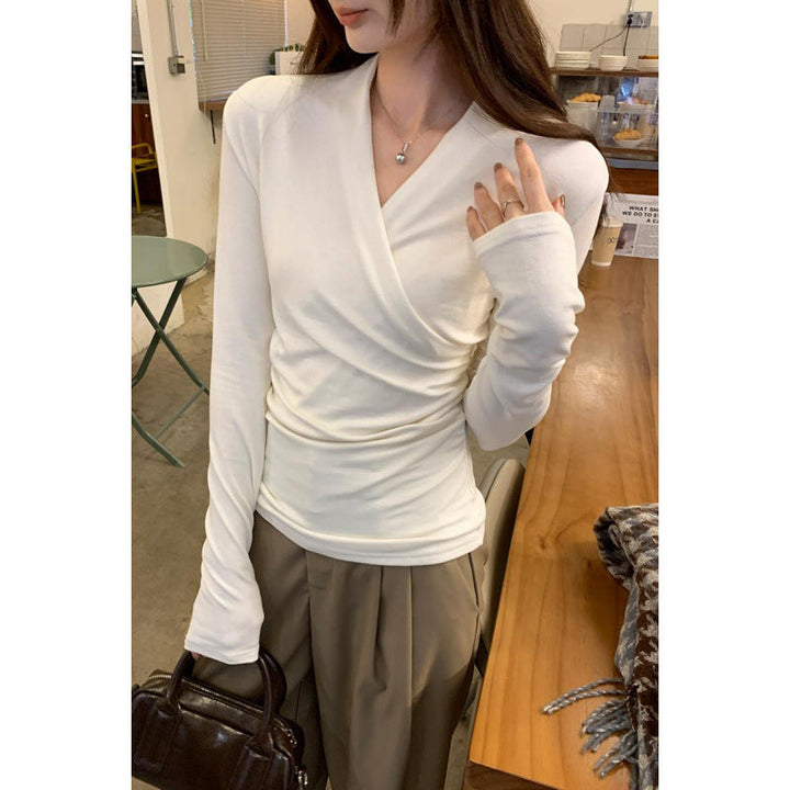 Sonia – Chic Sheer Mesh Long Sleeve Top