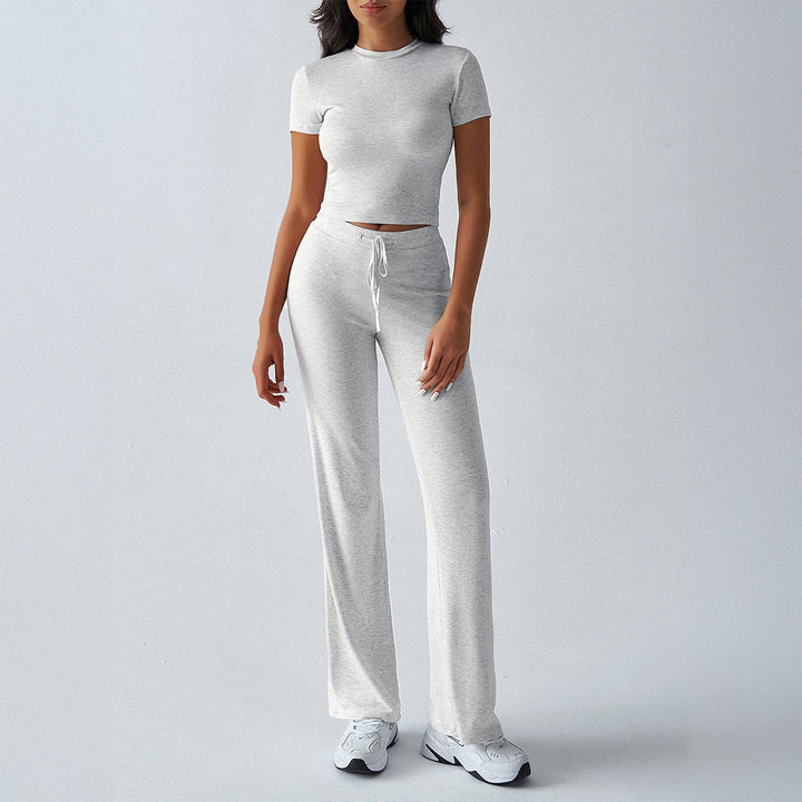 Teresa – Everyday Short Sleeve Crop and Jogger Set