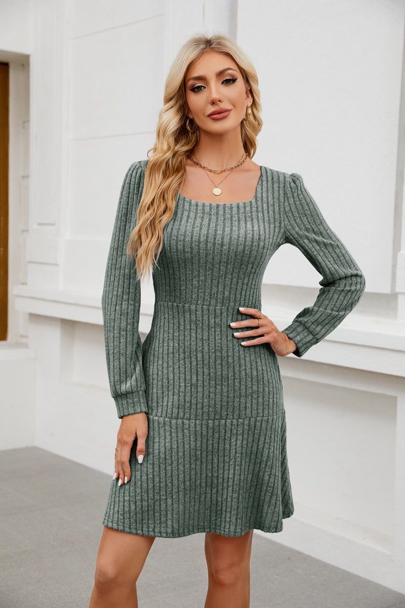 Lyra – Cosy Fall Babydoll Dress