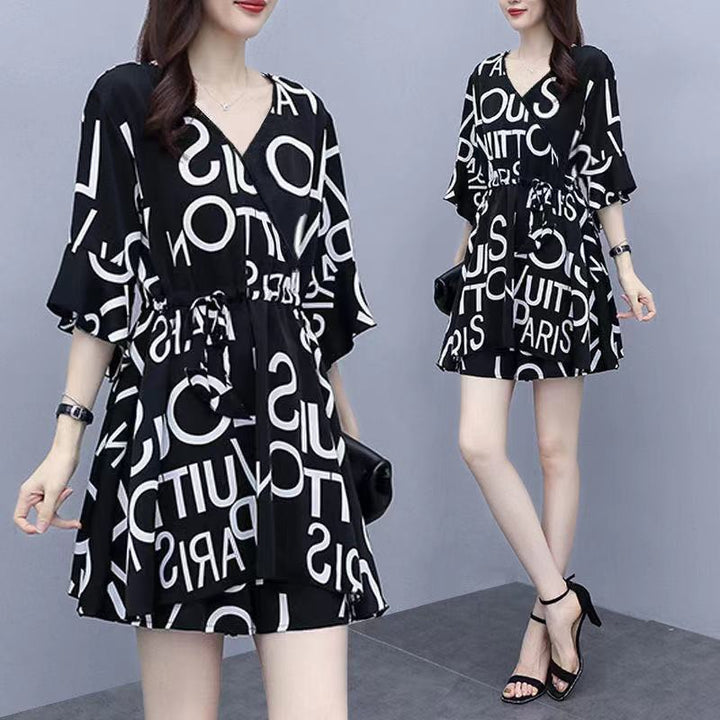 Sally – Chic Plus Size Summer Casual Romper
