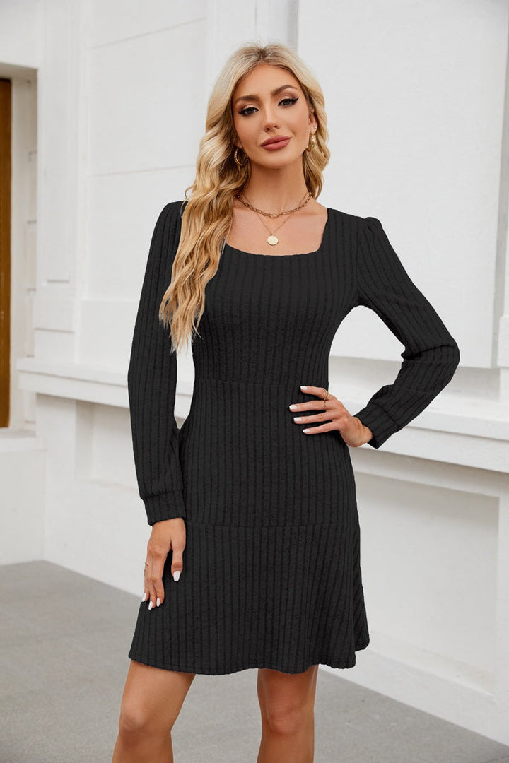 Lyra – Cosy Fall Babydoll Dress