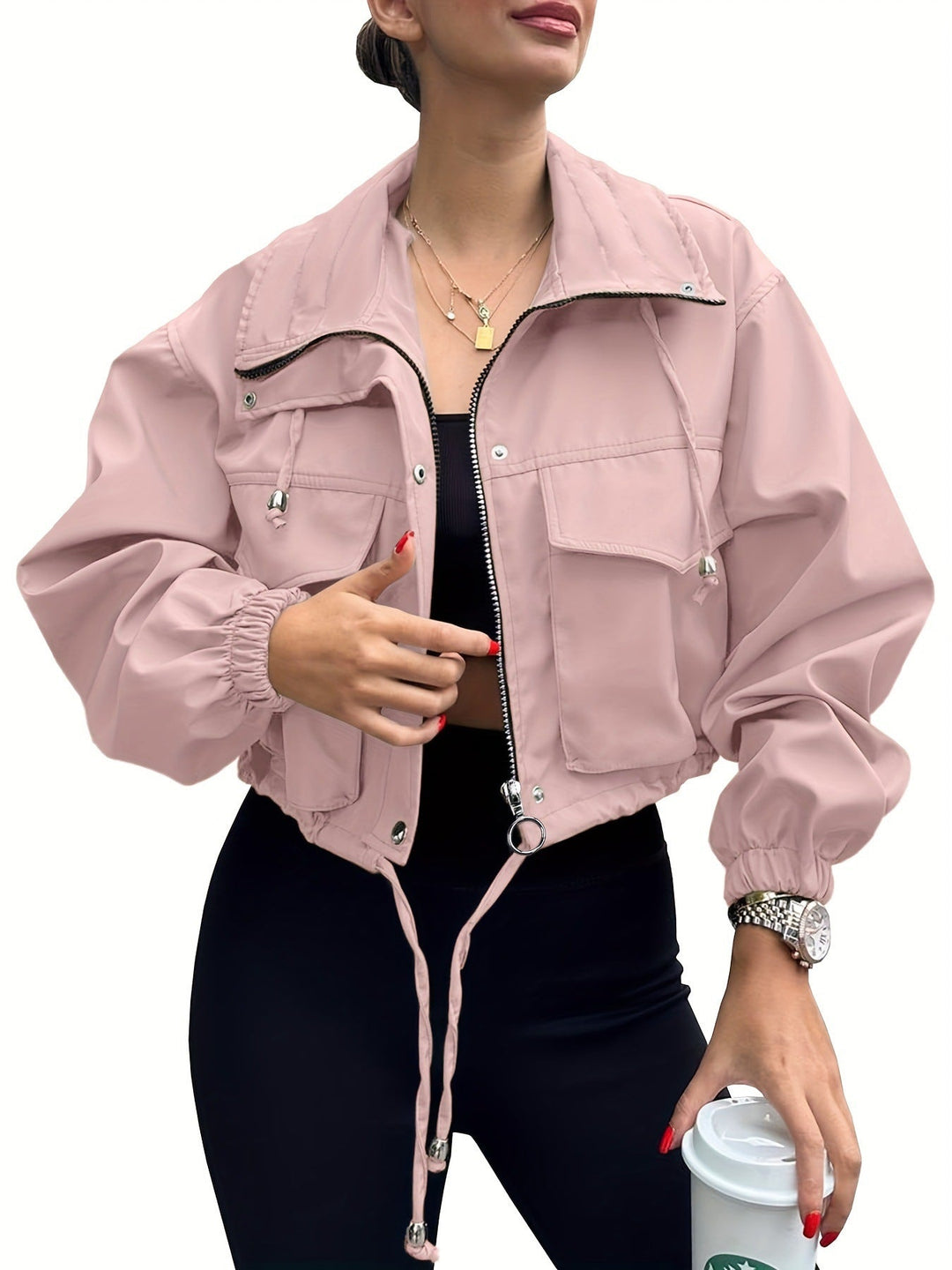 Susan – Casual Long Sleeve Collared Jumper
