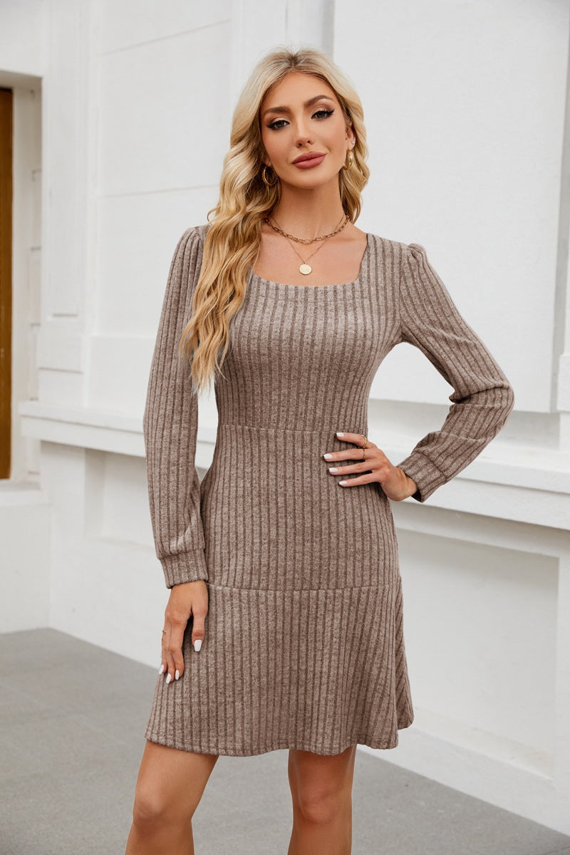 Lyra – Cosy Fall Babydoll Dress