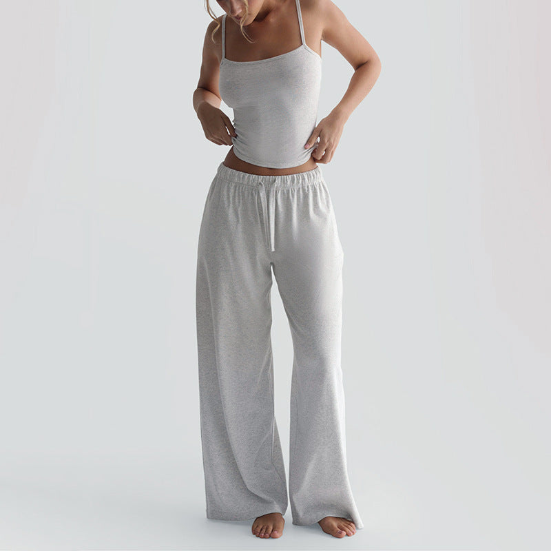 Patsy – Casual Sleeveless Top and Pants Summer Set