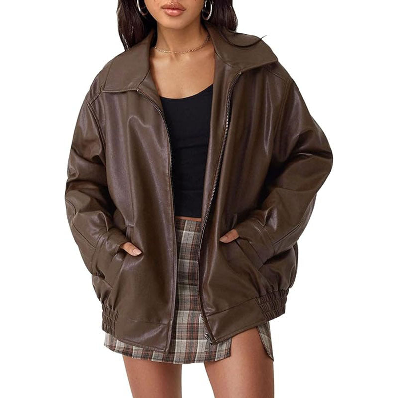 Angela – Vintage Loose Fit Military Jacket