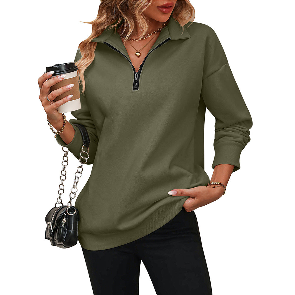 Betty – Timeless Casual Zip Sweatshirt