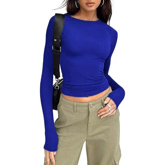 Angela – Chic Asymmetrical Flounce Sleeve Blouse