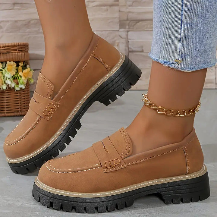 Sheena – Classic Comfortable Slip-On Breathable Loafers