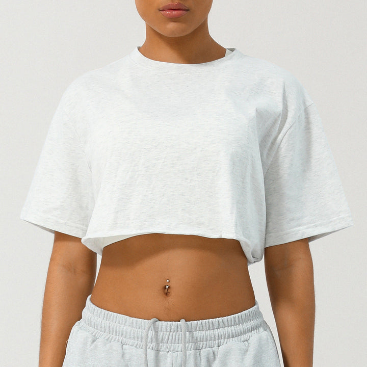 Sheena – Relaxed Fit Crop Tee