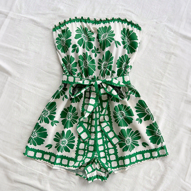 Josie – Chic Summer Tube Top Jumpsuit