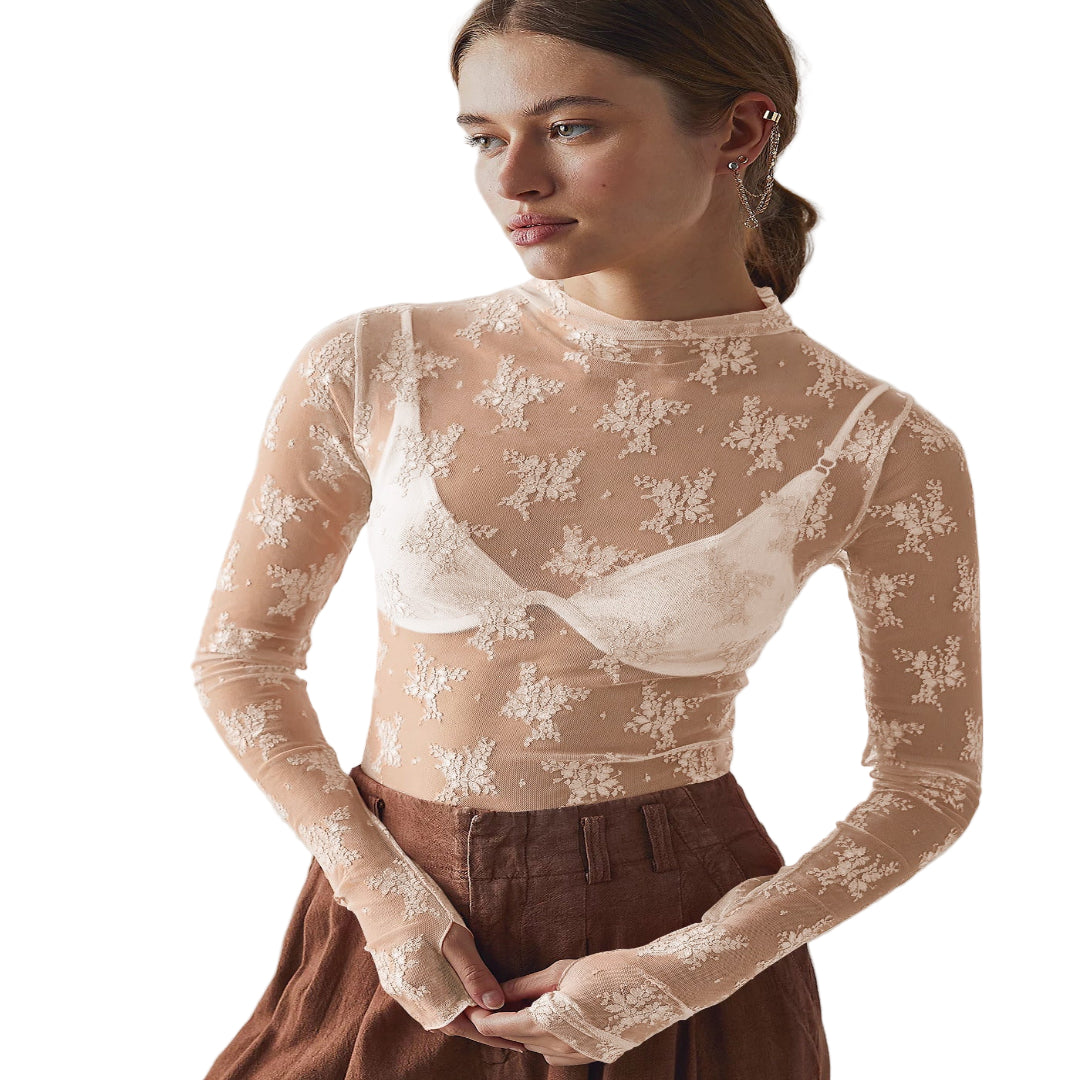 Sheena – Casual Long Sleeve Thumb Hole Top