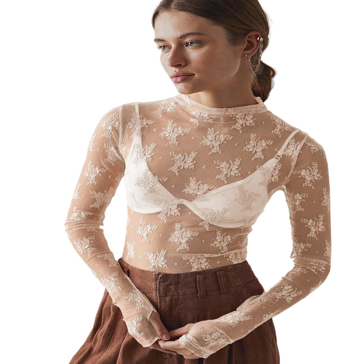 Sheena – Casual Long Sleeve Thumb Hole Top