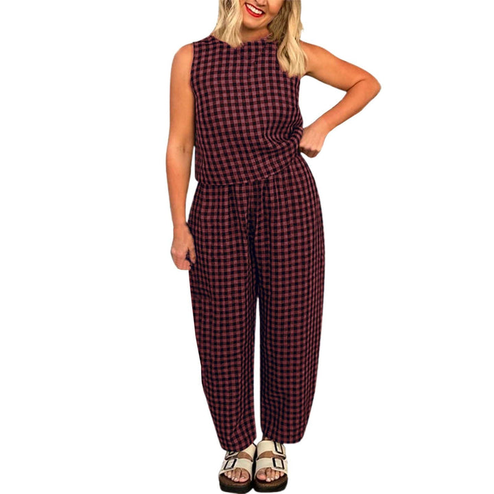 Ethel – Lightweight Casual Sleeveless Two-Piece Loungewear