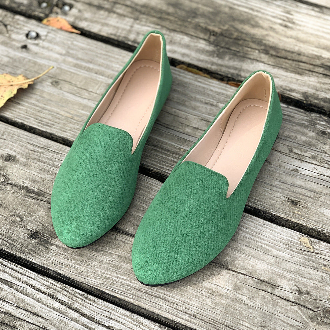 Josie – Casual Comfortable Pointed-Toe Flats