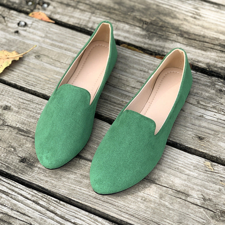 Josie – Casual Comfortable Pointed-Toe Flats