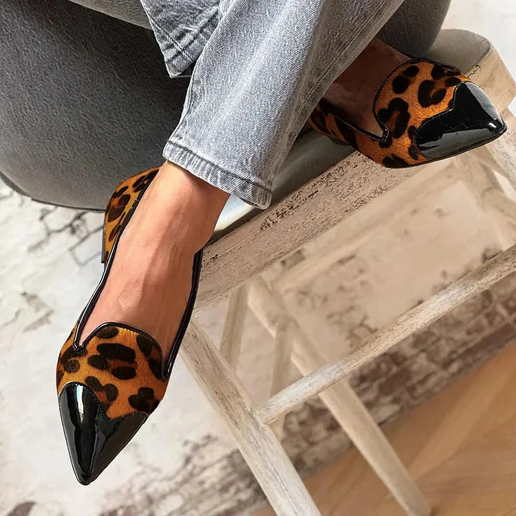 Edith – Patterned Ballet Flats