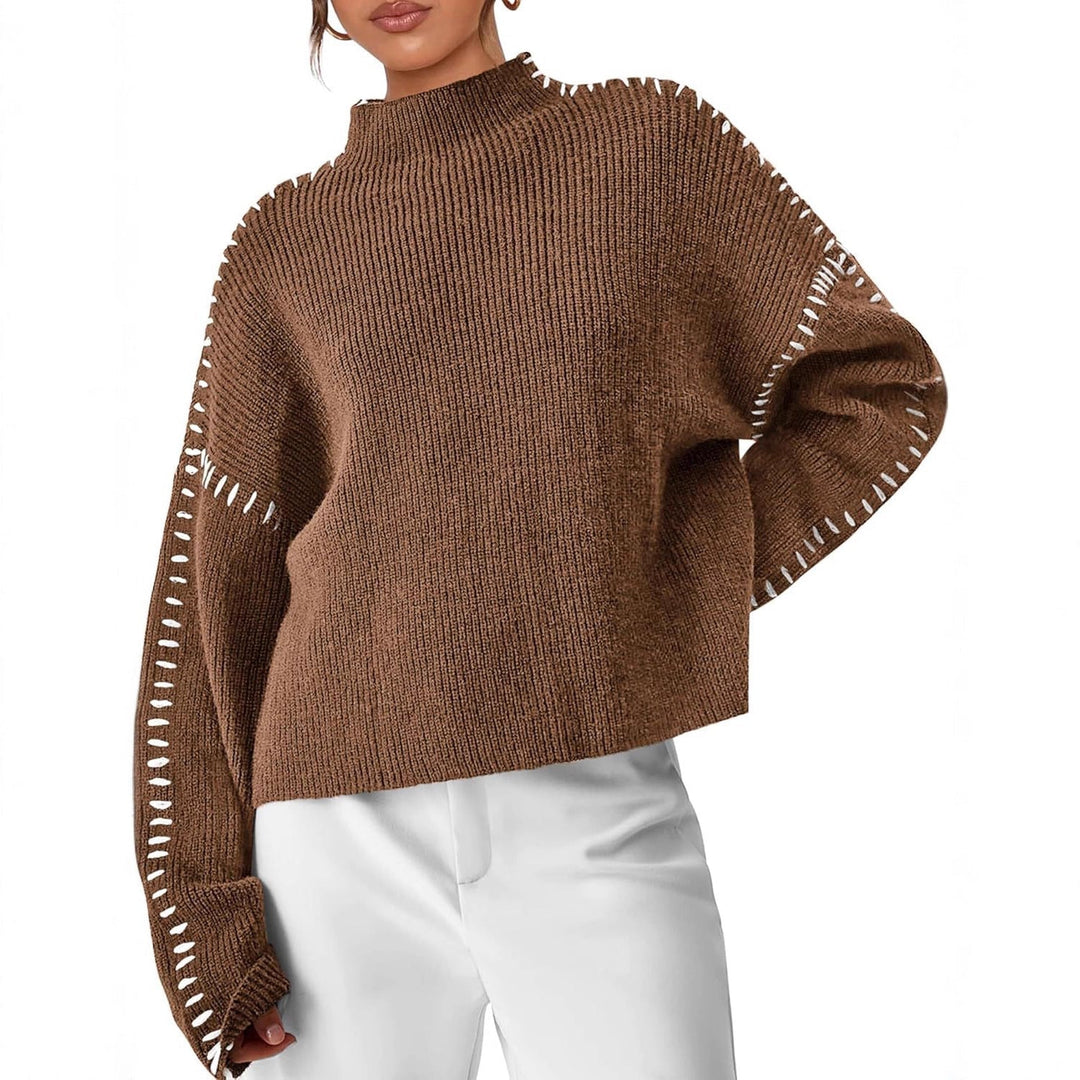 Agnes – Cosy Ribbed Knit Sweater