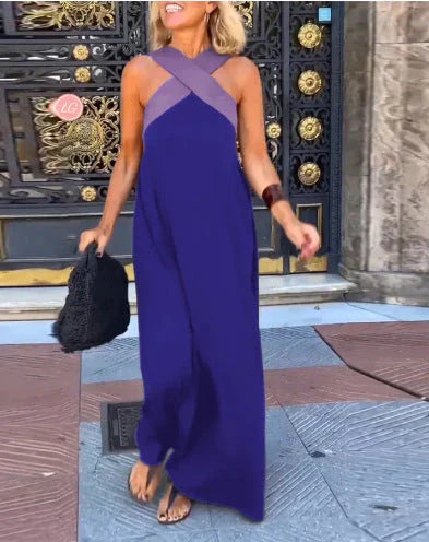 Hazel – Wrap-Front Maxi Dress
