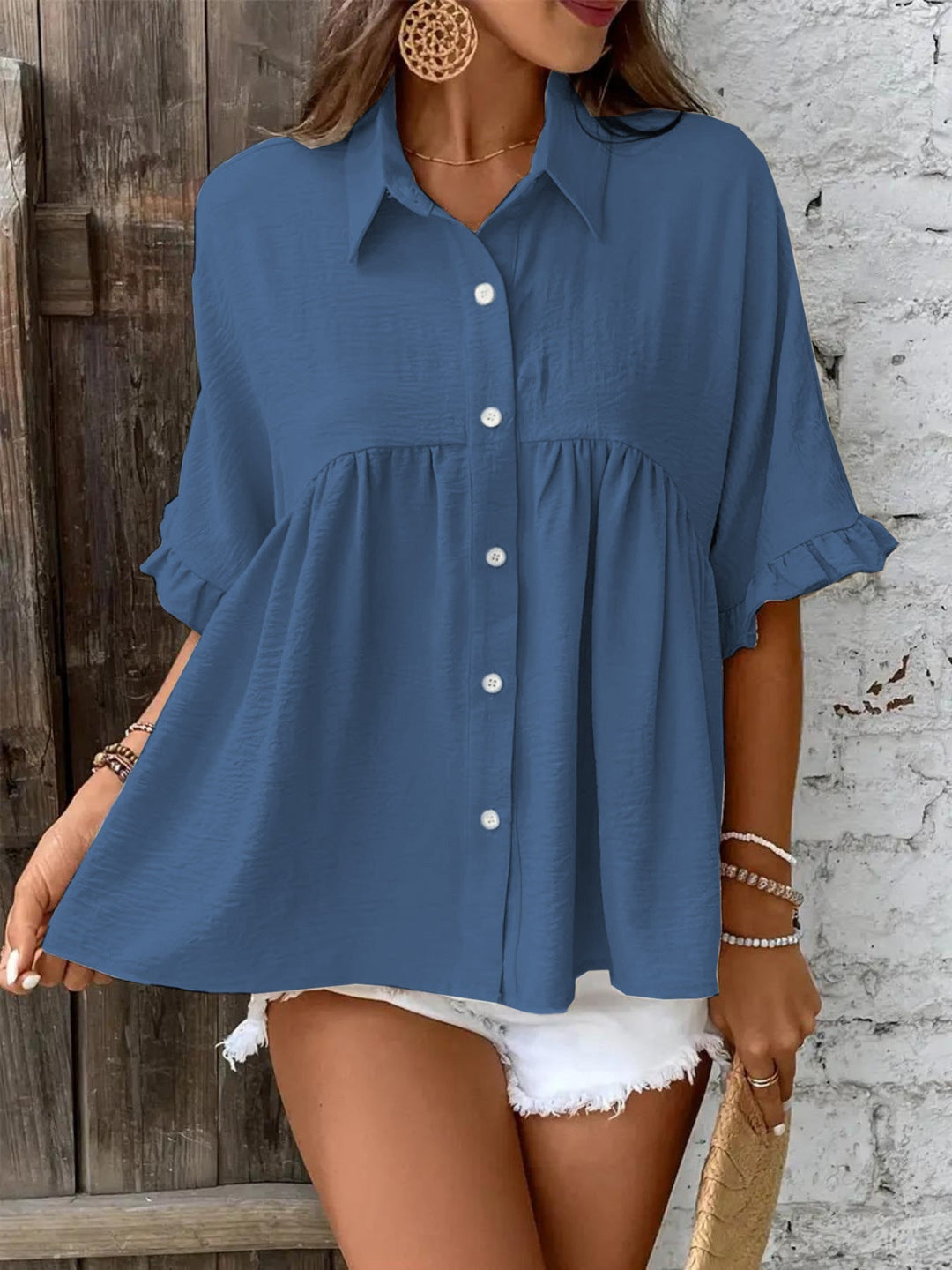 Deirdre – Everyday Short Sleeve Top