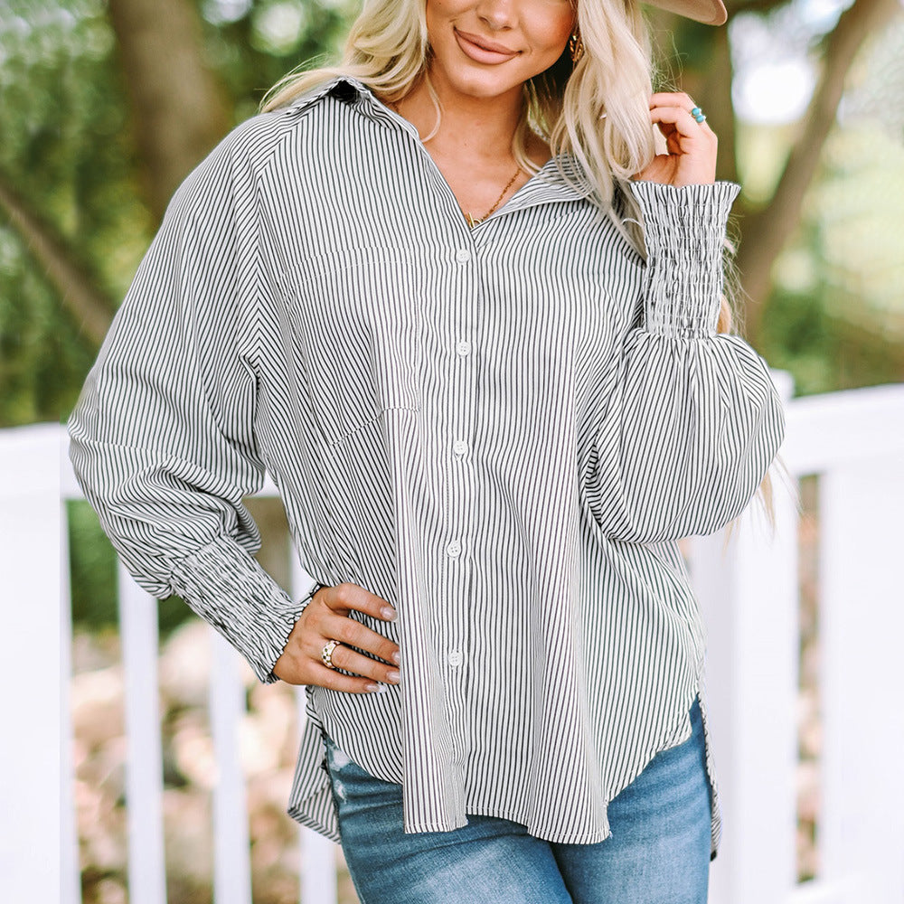 Jean – Casual V-Neck Blouse