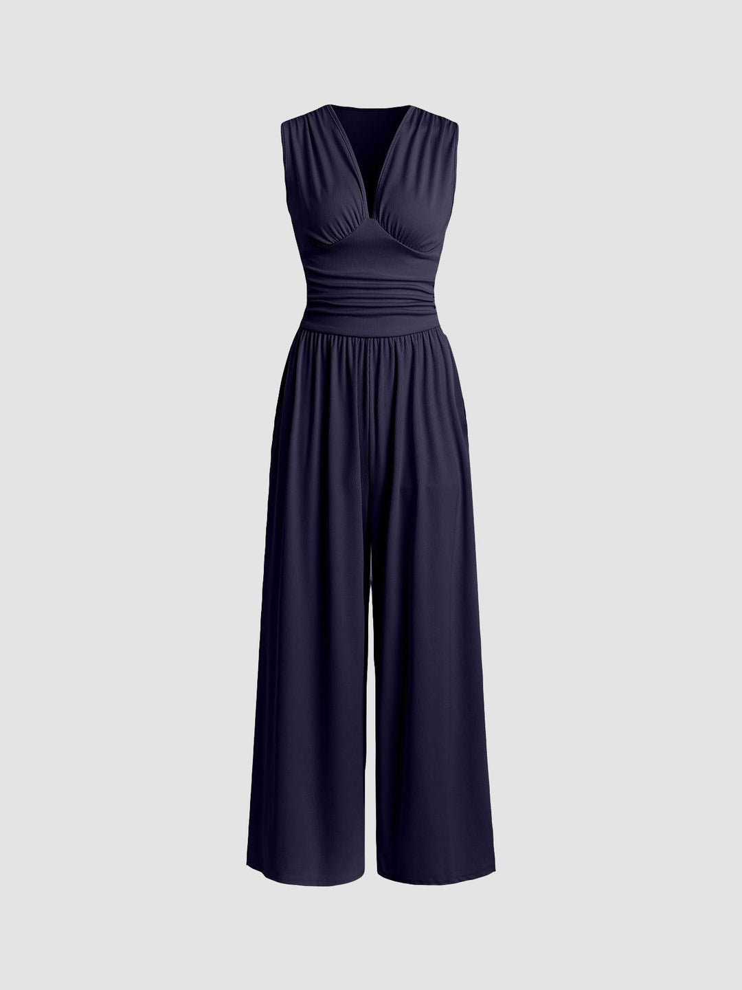 Charity – Chic Sleeveless Wide Leg Jumpsuit