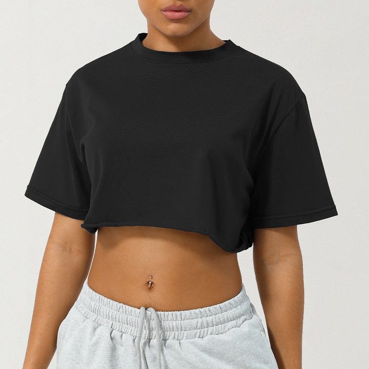 Sheena – Relaxed Fit Crop Tee