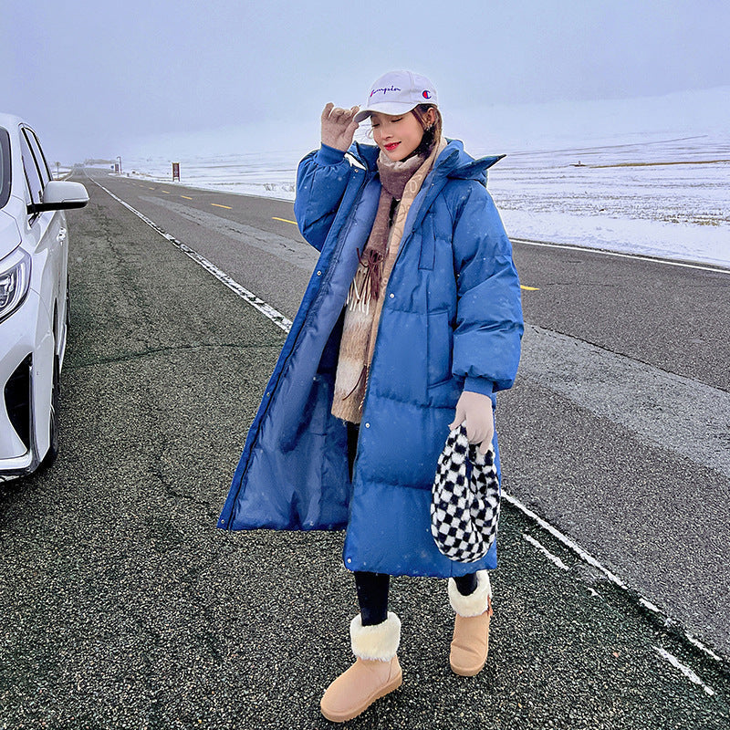 Lottie – Comfy Waterproof Hooded Long Puffer Jacket