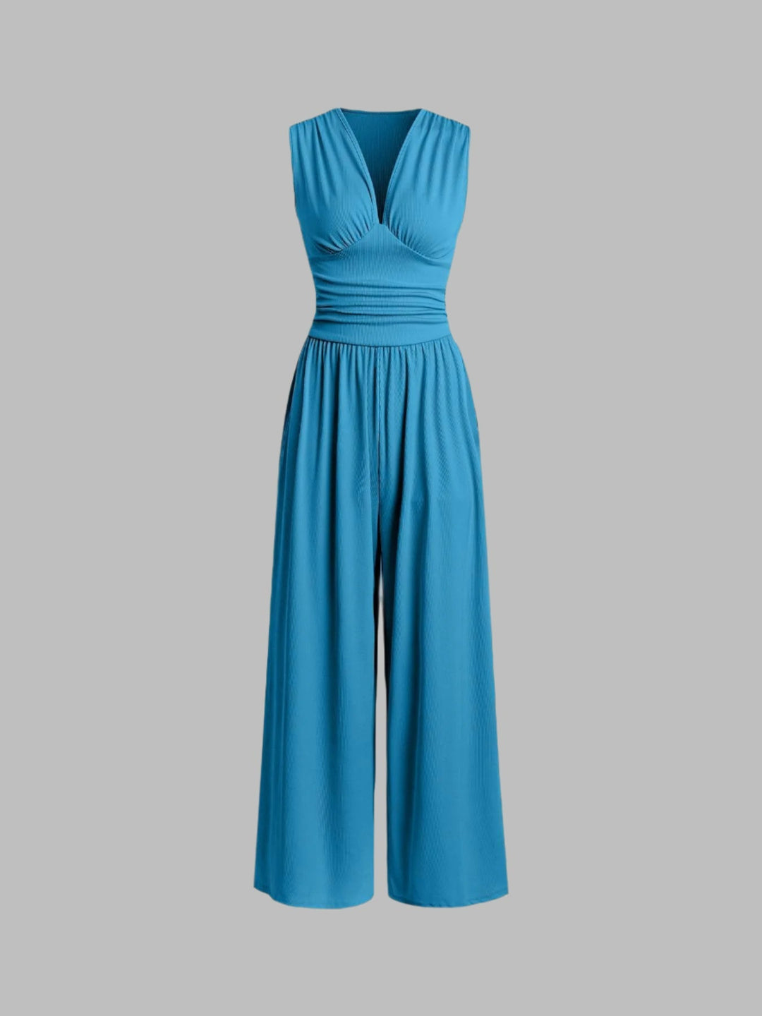 Jean – Chic Sleeveless Wide Leg Jumpsuit