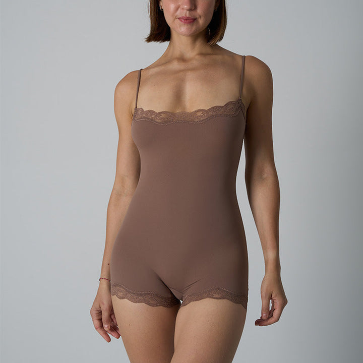 Josie – Chic Slim Seamless Spaghetti Strap Bodysuit