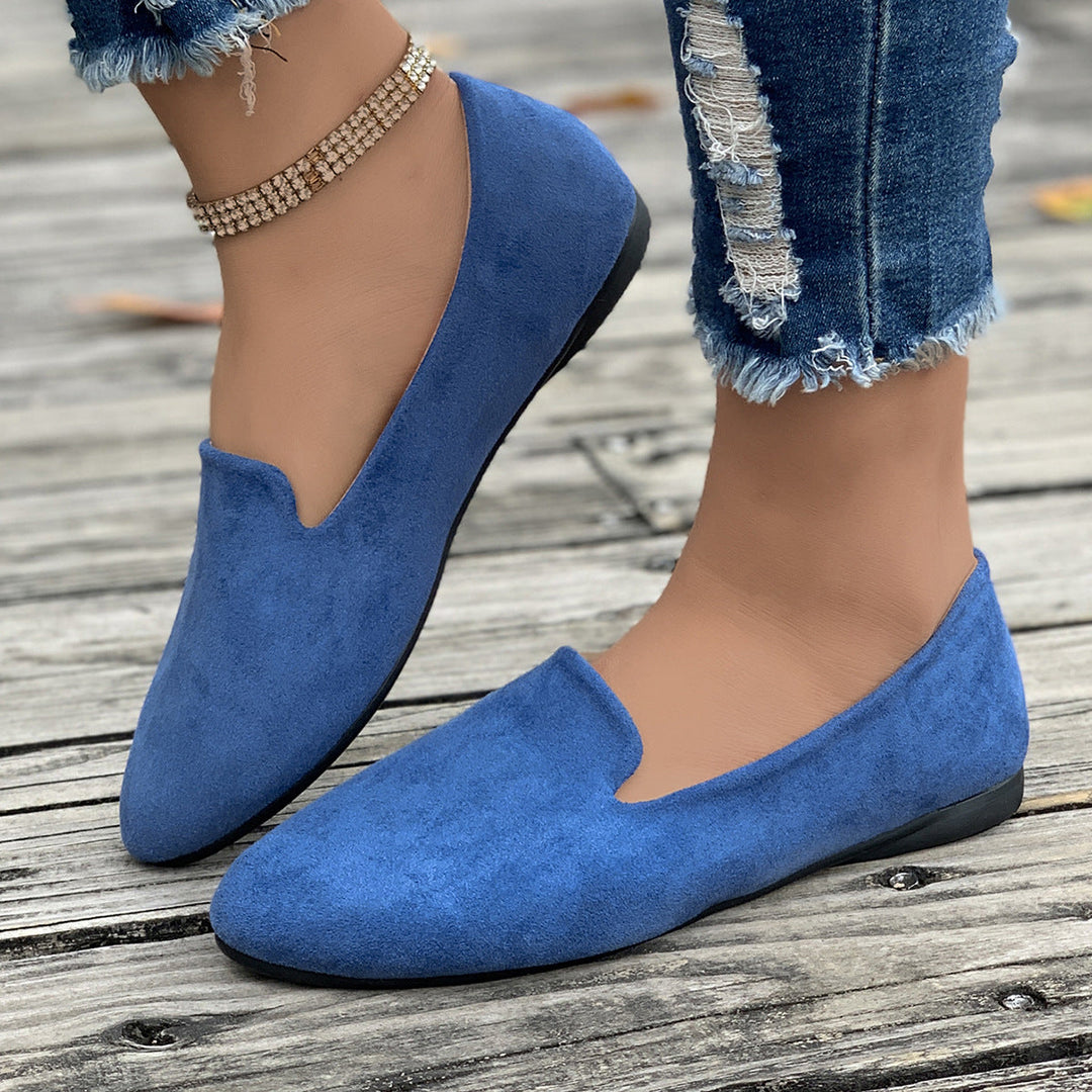 Josie – Casual Comfortable Pointed-Toe Flats