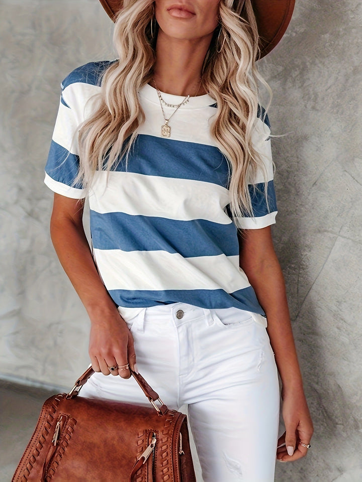 Mavis – Easygoing Classic Stripe Tee