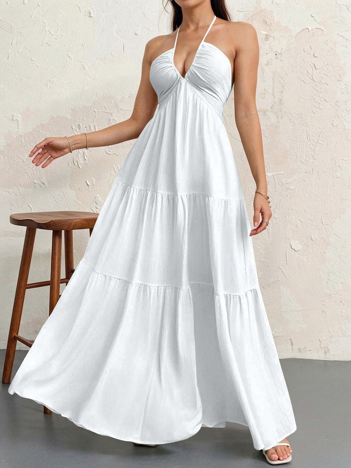 Nancy – Casual Loose Fit Sleeveless Summer Maxi Dress