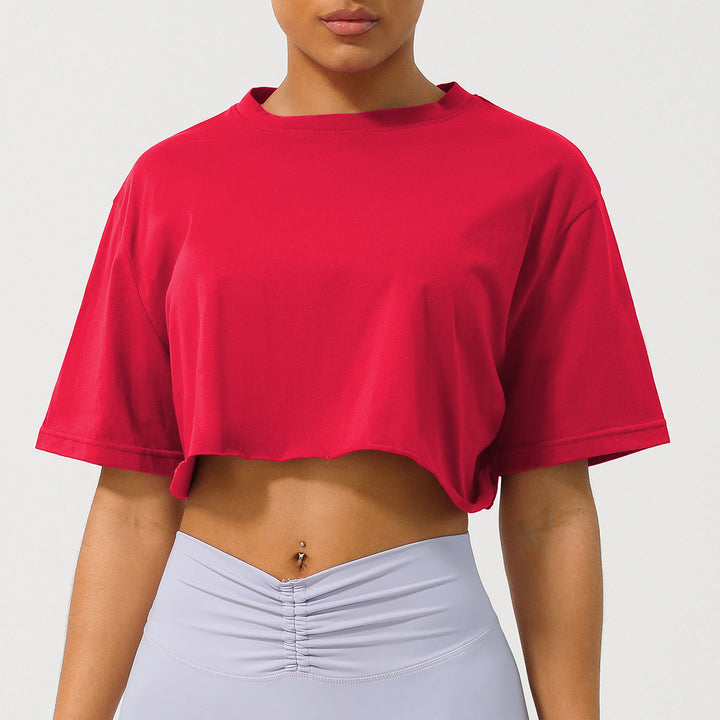 Sheena – Relaxed Fit Crop Tee