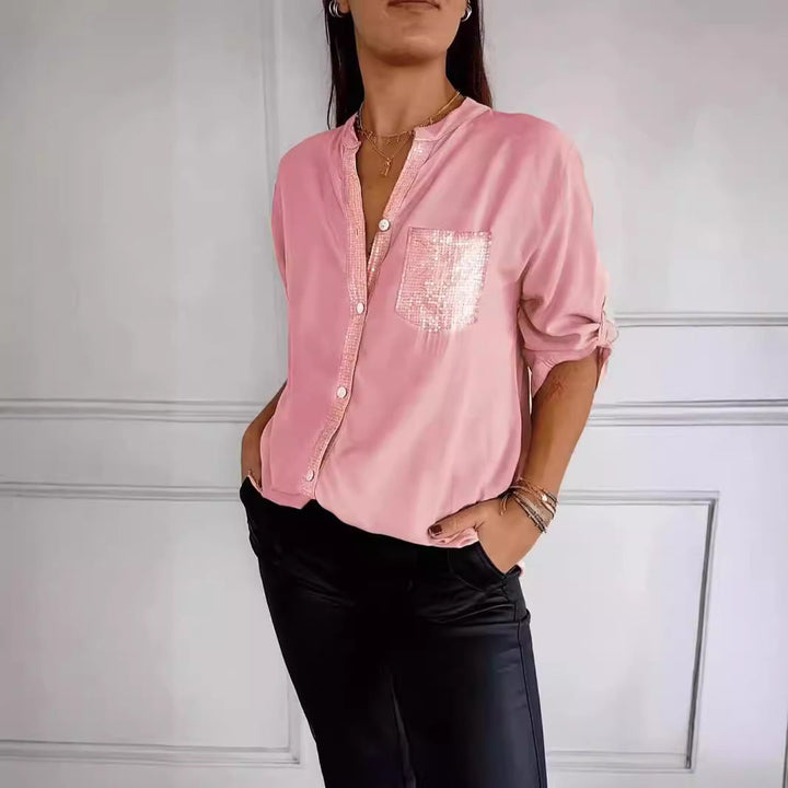 Eileen – Stylish Button-Up Top